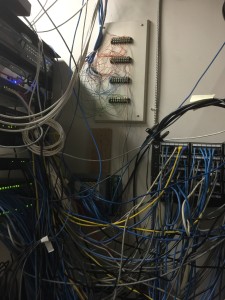 Network infrastructure before reorganization, archive photograph 6